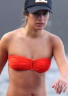 Lea Michele - wearing a bikini on the beach in Hawaii